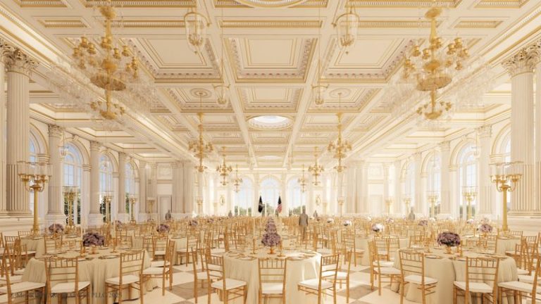 PHOTOS: The making of Trump’s White House ballroom, a look at the construction progress